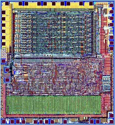Struktura wewntrzna procesora MOS 6502